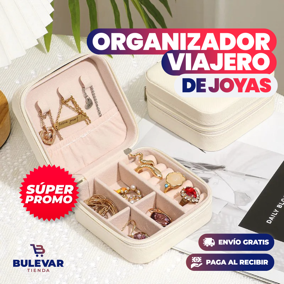 ORGANIZADOR VIAJERO DE JOYAS